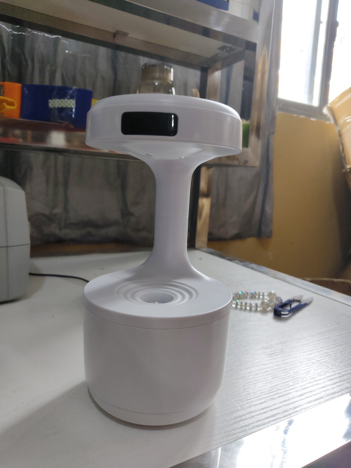 Anti-Gravity Air Humidifier – Levitating Water Drops Cool Mist Maker QUALIZON LLC