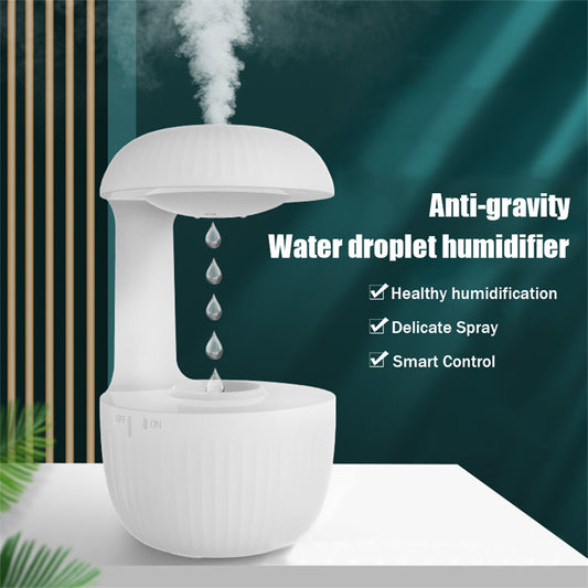 Anti-Gravity Air Humidifier – Levitating Water Drops Cool Mist Maker QUALIZON LLC