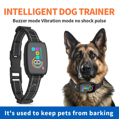 Rechargeable Smart Anti-Bark Dog Collar QUALIZON LLC