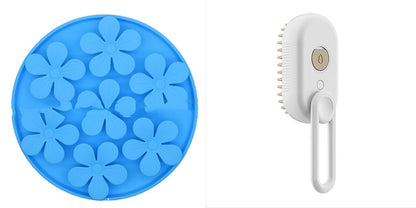 3-in-1 Electric Steam Pet Grooming Brush QUALIZON LLC