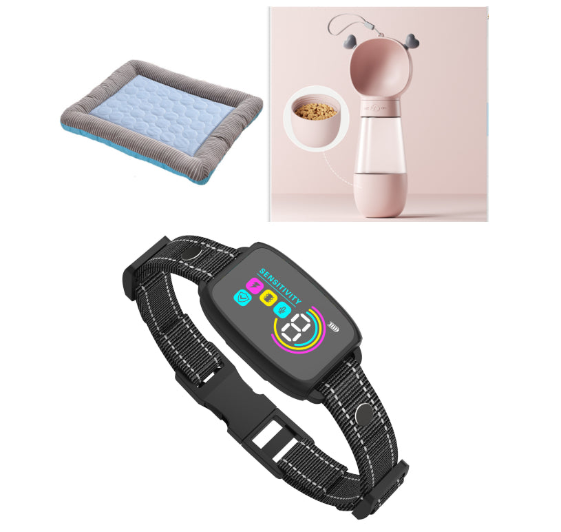 Rechargeable Smart Anti-Bark Dog Collar QUALIZON LLC