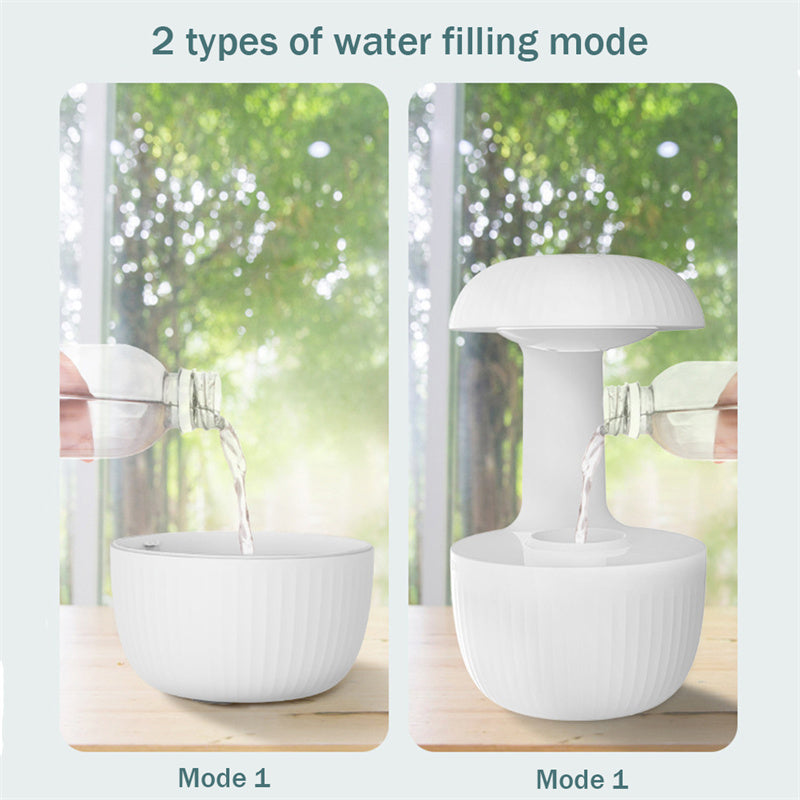 Anti-Gravity Air Humidifier – Levitating Water Drops Cool Mist Maker QUALIZON LLC