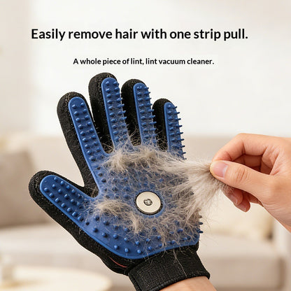 Pet Hair Removal Brush – Grooming Tool for Long-Haired Cats QUALIZON LLC