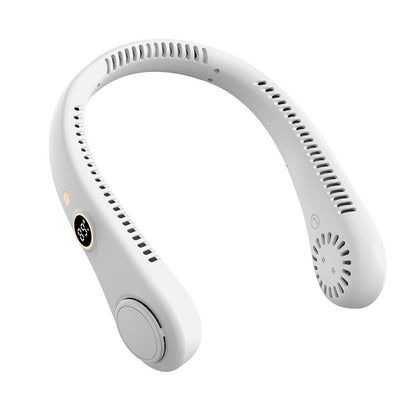 Wearable Neck Fan – Bladeless Hands-Free Cooling Fan QUALIZON LLC
