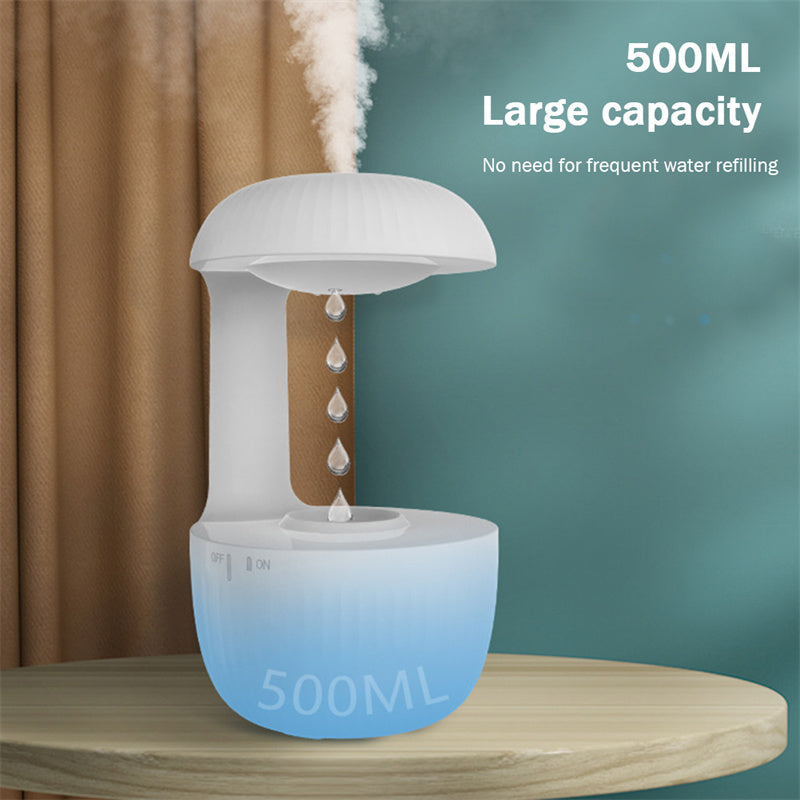 Anti-Gravity Air Humidifier – Levitating Water Drops Cool Mist Maker QUALIZON LLC
