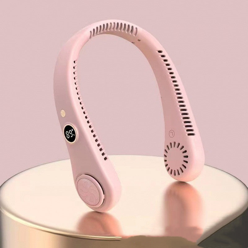Wearable Neck Fan – Bladeless Hands-Free Cooling Fan QUALIZON LLC