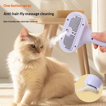 USB-charging Pet Spray Comb QUALIZON LLC