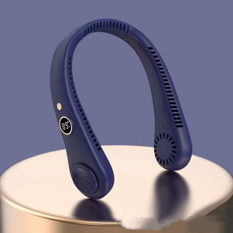 Wearable Neck Fan – Bladeless Hands-Free Cooling Fan QUALIZON LLC