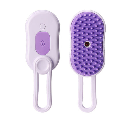 3-in-1 Electric Steam Pet Grooming Brush QUALIZON LLC