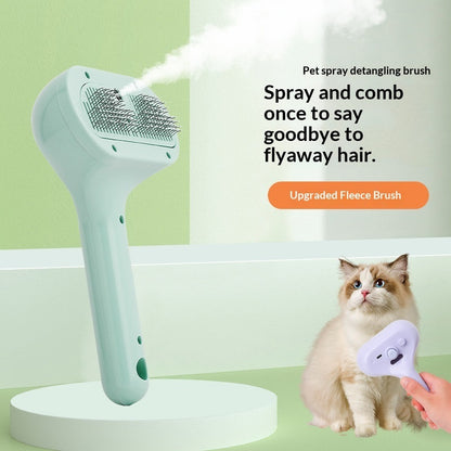 USB-charging Pet Spray Comb QUALIZON LLC